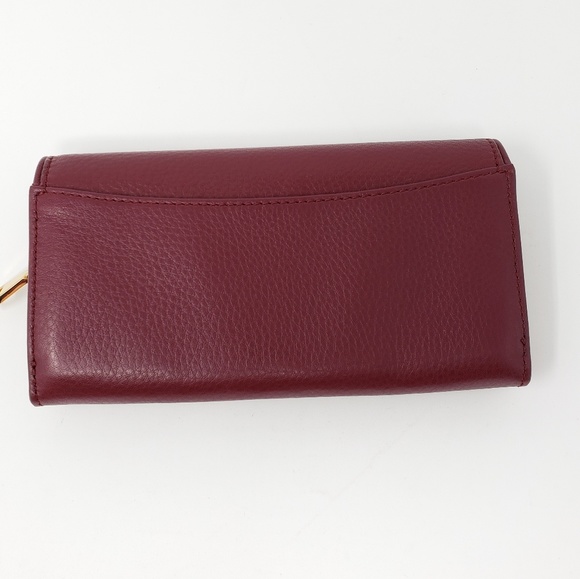 Brand New q/tag Tory Burch Bifold Leather Wallet - Picture 2 of 6